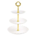 Crown 2 Tier Cake Cupcake tanier Uc stojan