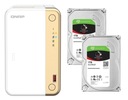 Server QNAP TS-262-4G + 2x 1TB Seagate IronWolf