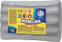 Modelovacia hmota Astra 1 kg Šedá