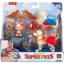 Fisher-Price DC Liga super-domácich miláčikov SUPER LIGA ZVIERAT Psí figúrky