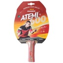 Nová anatomická pingpongová raketa Atemi 600, certifikovaná ITTF