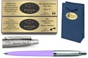 PARKER BALLPOINT JOTTER FIALOVÁ GRAVÍRA PLATŇA