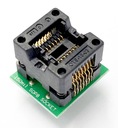 SOIC14/SOP14/SO14 adaptér (150mil)-PDIP14 ZIF