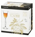 Bohemia Toscania Likérové ​​poháre na tinktúry 60ml