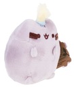 PUSHEEN PARTY Mačka S KLOBOUKOM 13 CM PLYŠOVÝ MASKOT ŠEDÝ