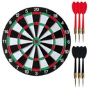 DART DARTS ŠÍPKY ŠTÍT HRA SADA 6 ŠÍPKY DOKONALÝ DARČEK