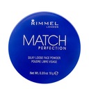 Rimmel Match Perfection sypký púder 001 10 g