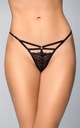 G-String 2473 Black S-L čierny