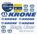 NÁLEPY KRONE NA MEGA LINER TRAILER