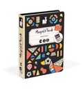 Magnetibook Shapes magnetické puzzle - edukačná hračka, 3+, Janod