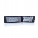 OPEL ASTRA H PLATE LIGHT