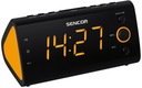 Rádio s budíkom PLL FM LED hodiny SENCOR SRC170OR