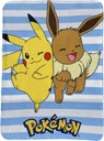 Deka Deka 100x140 Prehoz PIKA PIKACHU A EEVEE POKEMON