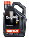 MOTUL SPECIFIC 948B MOTOROVÝ OLEJ 5W20 5L