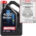 MOTUL 15W40 MOTION 4000 OIL A3/B3 229,1 5L