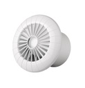 STROPNÝ VENTILÁTOR 100 mm BIELA ​​KÚPEĽŇOVÁ HOME AIRROXY 01-040