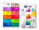 FIMO SOFT súprava modelovacej hmoty 12 x 25g Brilantná hmota