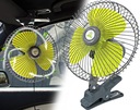 VENTILÁTOR OTOČNÝ VENTILÁTOR DO AUTO 12 a 24V