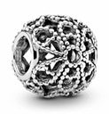 Originálne kúzla Pandora Charms Openwork Rose 791282