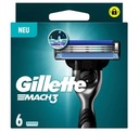 Gillette, Mach3, Náhradné čepele, 6 kusov