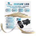 24V SET LED COB WARM 5M pásik + DOTYKOVÉ DIAĽK