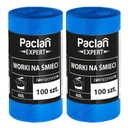 2x PACLAN SUPER PEVNÉ VRECIA NA ODPAD Zviazané 60L 100