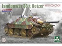 Obrnené delo Jagdpanzer 38(t) Hetzer Mid model 2171X Takom