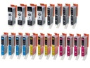 20x ATRAMENT PRE CANON PIXMA MG5750 MG6850 MG7750 XL