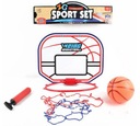 MINI BASKETBALOVÝ SET S LOPTIČKOU BASKETBALOVÁ PUMPA LOPTIČKA