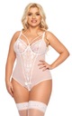 Biele body Amanda SoftLine 1891 XXL