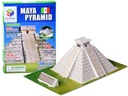 Mayská pyramída 3D priestorové puzzle 19 dielikov ZA2601