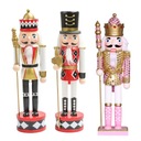 3ks Cute Nutcracker Dolls Stat