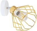 Nástenná lampa Loft Brilliant White Gold