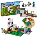 DARČEKOVÁ SÚPRAVA LEGO MINECRAFT KRÁLIČÍ FARMA KRÁLIKY HLAVNÉ KOMPLETNÉ BLOKY