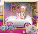 Barbie CHELSEA Auto Dog RAINBOW SET Mattel GXT41