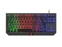 NATEC Fury Hurricane TKL NFU-1238 membránová klávesnica (USB 2.0; (US); farebná