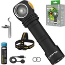 ARMYTEK WIZARD C2 ČELOVÁ LAMPA TEPLÁ TEPLÁ 3200 mAh USB 106m 1120 lm