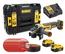 DEWALT UHLOVÁ BRÚSKA DCG405P2 125mm + 25 DISKOV