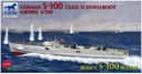 Bronco NB5004 German S-100 Class Schnellboot 1:350