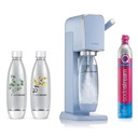 SodaStream ART BLUE + 2x FĽAŠA FUSE PLANTS 1L