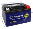 Lítium-iónová batéria Moretti MFPX4L mtx4 ytx4