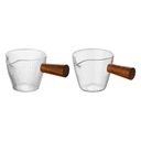 2 ks Mini Espresso Glass Tepelne odolné