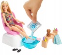 BARBIE DOLL SPA SALON MANIKÚRA PEDIKÚRA sada