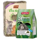 Krmivo pre králiky krmivo krmivo BEAPHAR granule 3kg + seno 1,2kg