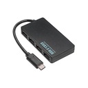 USB C hub - 4x USB 3.1 Akyga AK-AD-52 aktívny 20cm