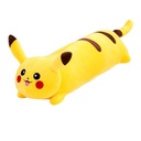 DLHÝ POKEMON PIKACHU MASKOT VANKÚŠ 50-60 cm MÄKKÝ PLYŠOVÝ OPIERKA HLAVY