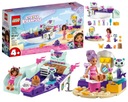 LEGO SÚPRAVA LOĎ A KÚPEĽOV MERMAID GABI GABBY'S DOLLHOUSE LODZ MAČIACI DOM