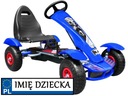 veľká G-KART PRE DETI s pedálom + RUČNÁ BRZDA