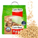 CATS BEST Originálne drevené stelivo pre mačky 10L Clumping Natural Eco