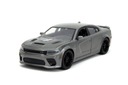 JADA RÝCHLO A ZBESILO 2021 DODGE CHARGER SRT HELLCAT 1:24 NOVÝ KOVOVÝ MODEL